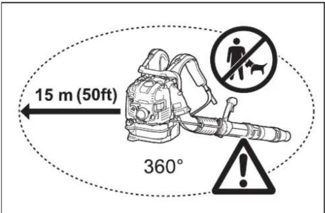 DOLMAR PB7660.4 - Demarrage du souffleur - 1