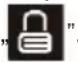 CANDY CFF 1854 W - LOCK: Blokowanie i odblokowywanie - 1