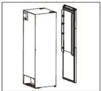 CANDY CFF 1854 W - Asennus - 2
