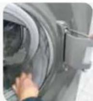 CANDY RO14146DWMCRZ19 - ZAWIAS TYP 2 NARZĘDZIA: KLUCZ TORX 25, ELASTYCZNY KLUCZ DO RUR 7 - 6