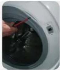 CANDY RO1484DWMCREIS - CHIUSURA DI SICUREZZA DELLO SPORTELLO TIPO 1 - 2