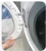 CANDY RO1484DWMCREIS - SCHARNIER TYPE 1 - 1