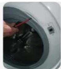 CANDY RO1484DWMCREIS - SEGURO DE LA PUERTA TIPO 1 - 2