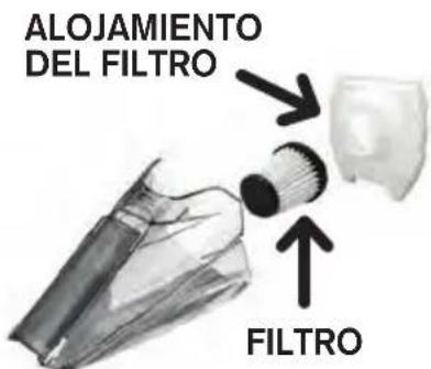 DIRT DEVIL Scorpion+ - EXTRACCIONY LIMpieza DEL FILTRO - 3