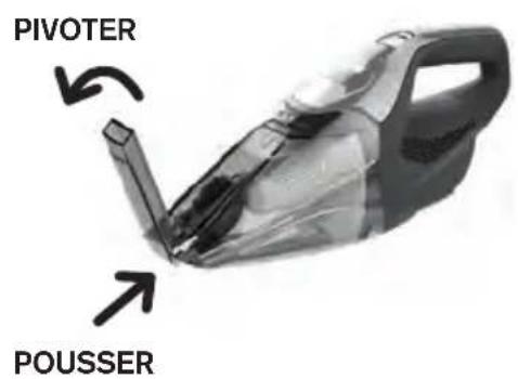 DIRT DEVIL Scorpion+ - SUCEUR PLAT QUICK FLIP™ - 1