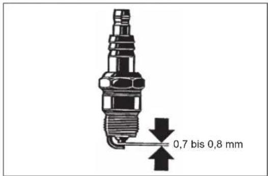 DOLMAR HT2350D - Überprüfen der Zündkerze - 2