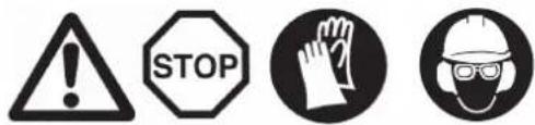 DOLMAR HT2360D - STOPPING THE MACHINE - 1