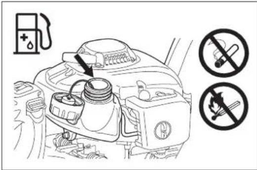 DOLMAR HT2360D - Storage of fuel - 5