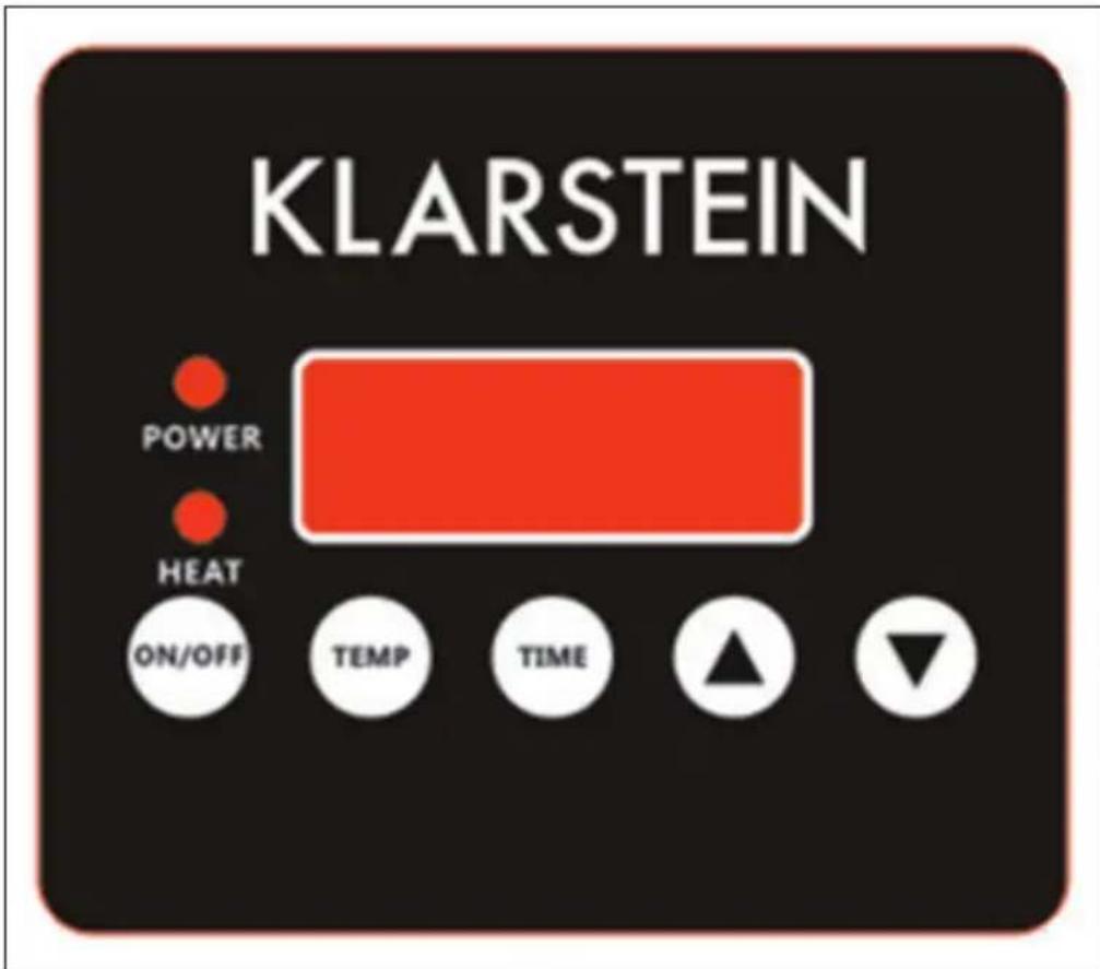 Klarstein Flintstone - Panel de control - 1