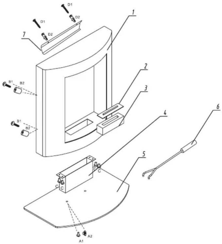 OneConcept Phantasma Tower - MONTAJE - 2