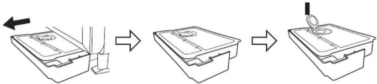 PANASONIC NNDS59NM - Instructions pour le réservoir d'eau - 1