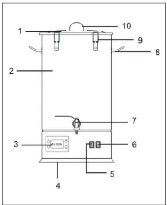 Klarstein Maischfest - PRODUCT DESCRIPTION - 1