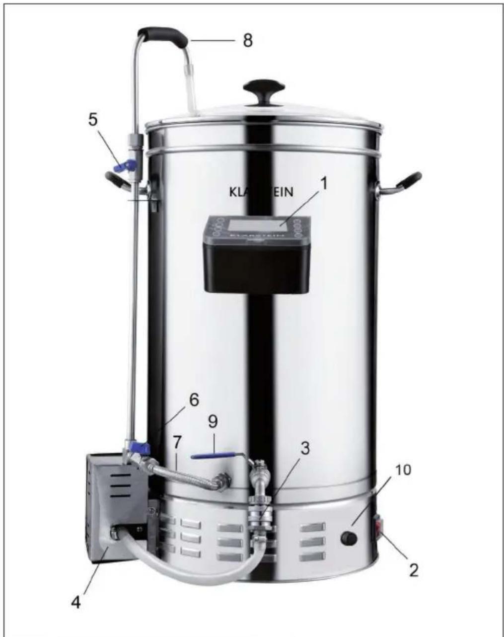 Klarstein Brauheld Pro - PRODUCT OVERVIEW - 1