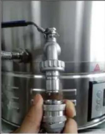 Klarstein Brauheld Pro - Utilizzazione del connettore rapido - 1