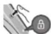 PANASONIC ESLS6A - ▶ Locking the power switch - 3