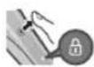 PANASONIC ESLS6A - ▶ Verrouillage du bouton de mise en marche - 3