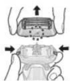 PANASONIC ESLS9A - Het scheerbladensysteem vervangen - 1