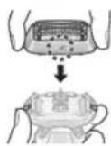 PANASONIC ESLS9A - ▶ Attaching the outer foil section - 1