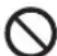 PANASONIC ESLV6U - ▶ Note the following precautions - 1