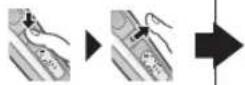 PANASONIC ESLV6U - ▶ Bloquear el interruptor de encendido - 1