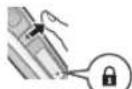 PANASONIC ESLV9U - Locking the power switch - 1