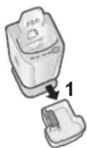 PANASONIC ESLV9U - Sustitución del liquido de limpieza - 2
