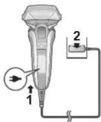 PANASONIC ESLV9U - Ricaricaswana il caricabatteria autopulente - 1