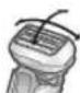 PANASONIC ESLV9U - Switching the shaver head - 2