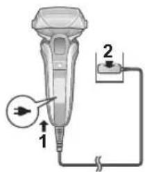 PANASONIC ESLV9U - incarcarea fara incarcatorul cu autocuratae - 1