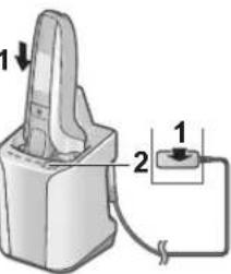 PANASONIC ESLV9U - Pripojte sekci vnjijsi planzety a vysuste pomoci samostrictici nabijecky [5]. - 1