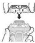PANASONIC ESLV9U - Vymena vnutornych cepeli - 1