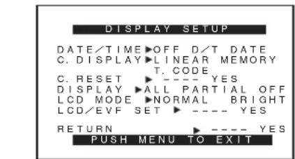 PANASONIC PVDC152K - Sous-menu [OTHER FUNCTIONS] - 5