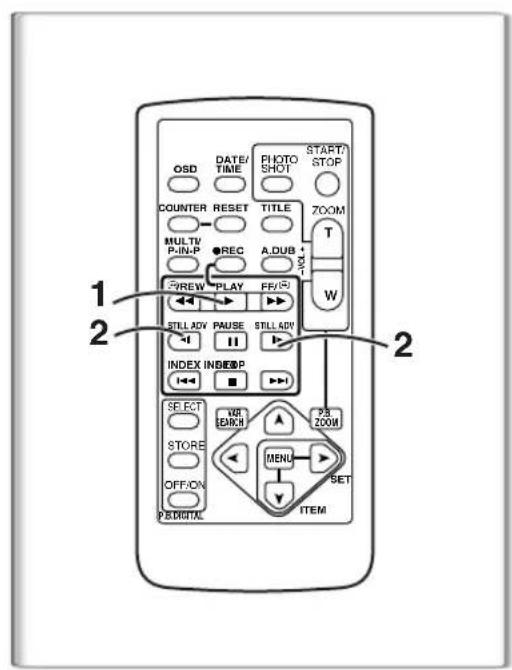 PANASONIC PVDC152K - Lecture en reprise - 1