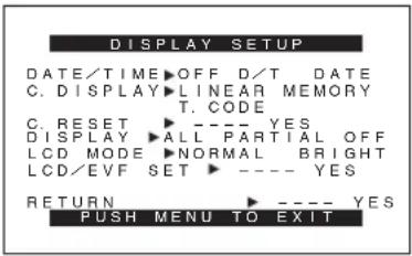 PANASONIC PVDC152K - Sous-menu [OTHER FUNCTIONS] - 3