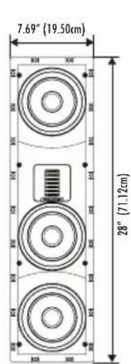 Martin Logan Motion XTC8HT - XTW6-LCR - 1