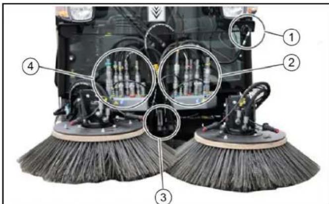 Kärcher MC 130 Plus - Installing the sweeping system - 1