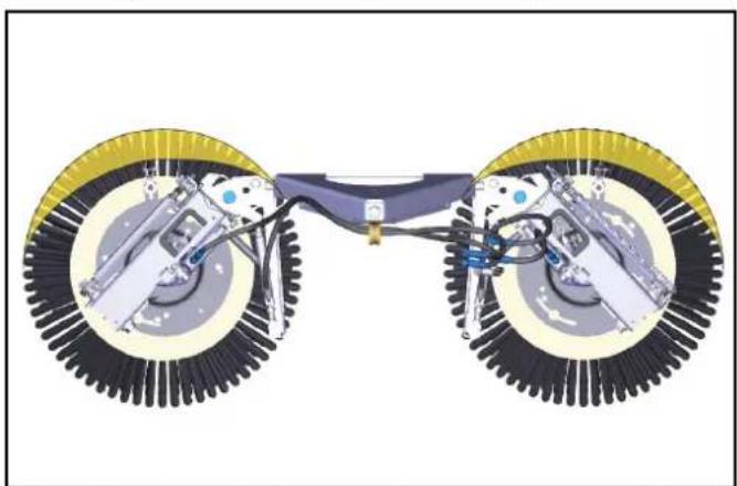 Kärcher MC 130 Plus - Regolazione della superficie di spazzatura - 1