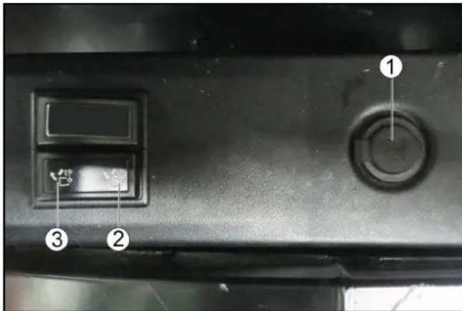 Kärcher MC 130 Plus - Waste container controls - 1