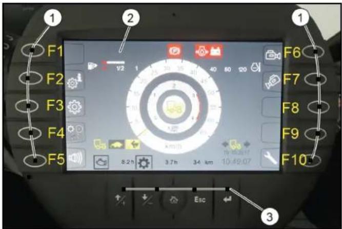 Kärcher MC 130 Plus - Touches de fonction/de réglage - 1