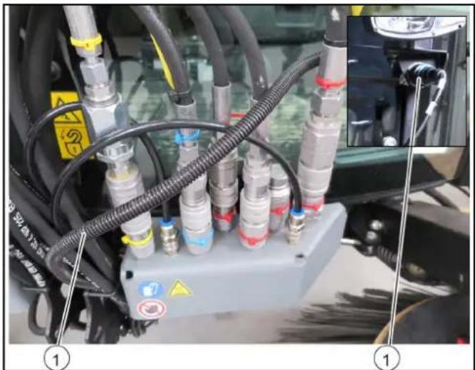 Kärcher MC 130 Plus - Electrical connections for front attachment - 1