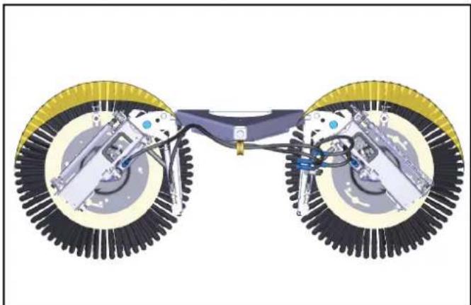 Kärcher MC 130 Plus - Ajuste de la superficie de barrido - 1