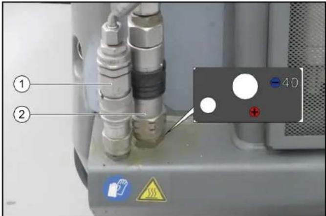 Kärcher MC 130 Plus - Left-hand side connections - 1