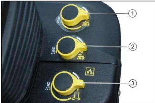 Kärcher MC 130 Plus - Spray controls - 1