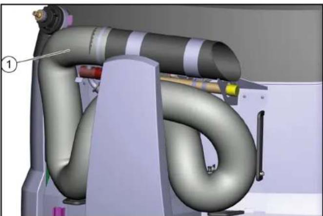 Kärcher MC 130 Plus - Kit de montagem da mangueira de aspiração manual - 1