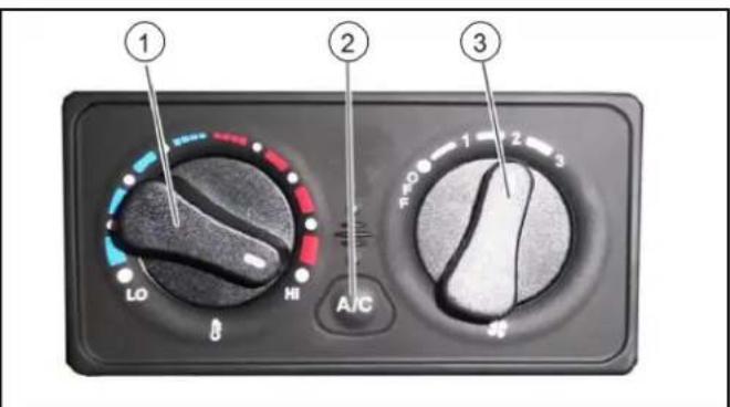 Kärcher MC 130 Plus - Verwarming, ventilatie en airconditioning instellen - 1