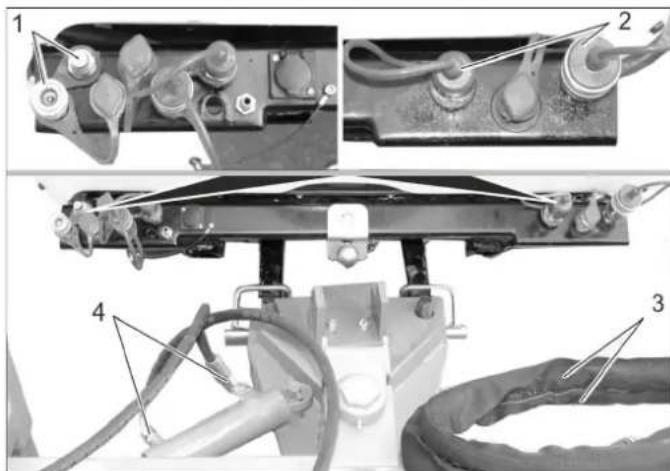 Kärcher MIC 26C Advanced Comfort - Raccorder les conduites hydrauliques - 1