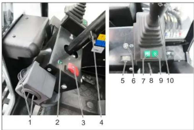 Kärcher MIC 26C Advanced Comfort - Steering column - 1