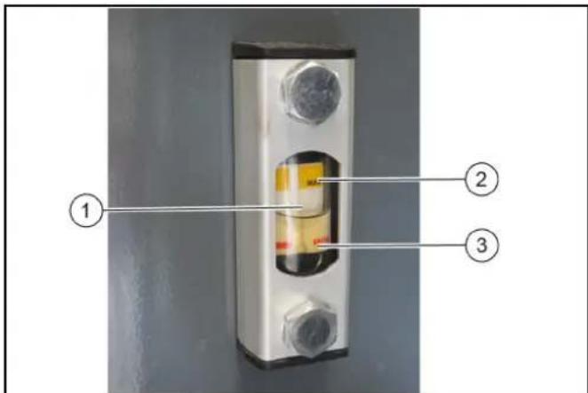 Kärcher MIC 70 - Peil hydraulische olie controleren en hydraulische olie bijvullen - 1