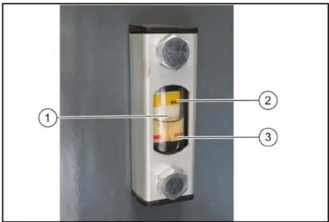 Kärcher MIC 70 - Verificar o nível de óleo hidráulico e complementar o óleo hidráulico - 1