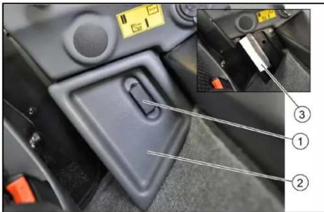Kärcher MIC 70 - Remplacement du filtre à poussière intérieur de la cabine - 1